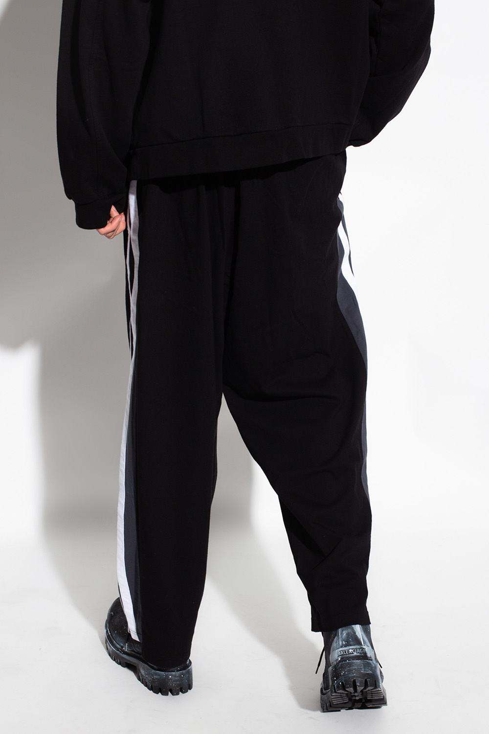 Y-3 M 3 STP CROPPED TRACK PANTS - その他